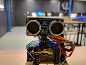 arduped bach de l'électronique le robot 3d print model - Mito3D