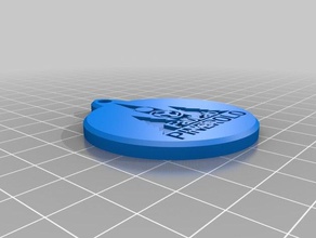 fablab pinerolo llavero signos y logotipos 3d print model - Mito3D
