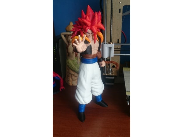 gogeta ss4 heykeller 3D print model - Mito3D