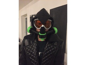 les retombées de voleur masque à gaz cosplay jouets & accessoires jeux 3d print model - Mito3D