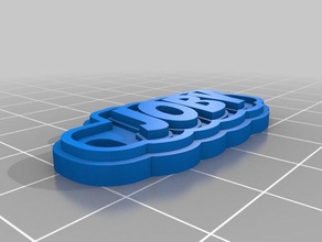 joby portachiavi i su misura 3d print model - Mito3D