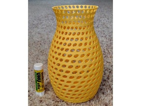 perfvase1 decor container flower vases vase 3d print model - Mito3D