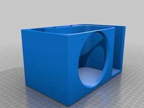 speaker box lid audio 3d print model - Mito3D