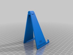 foldable smartphone stand mobile phone 3d print model - Mito3D