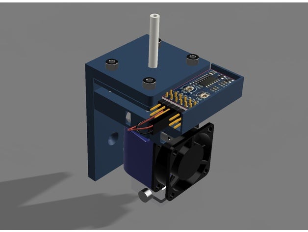 ormerod e3d precisión piezoeléctrico La impresión en 3d v6 de la pieza reprap 3D print model - Mito3D