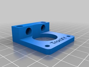 tronxy x1 z mount remix 3d printer parts 3d print model - Mito3D