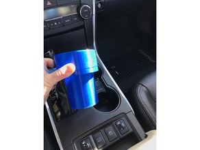 car cupholder large waterbottle automotive camelback toyota camry 3d print model - Mito3D
