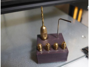 Spannzange mini drill chuck Halter diy 3d print model - Mito3D