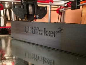 ultimaker 2 clone back cover 3d printer parts um2 upgrade z-axis 3d print model - Mito3D