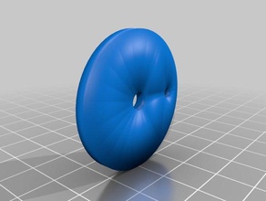 telescope mount washer physics & astronomy 3d print model - Mito3D