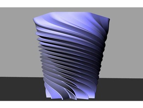 imkansız twist vazo 3d baskı testleri 3d print model - Mito3D