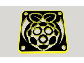 raspberry pi fan shroud - Elektronik Lüfter 30x30 fan-duct lüfterverkleidung 3d print model - Mito3D