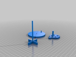 mechanical milk stirrer gadgets 3d print model - Mito3D