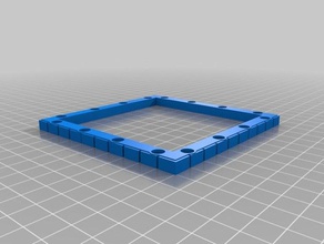 mi personalizados openforge 20 llanura openlock base magnética juguetes y accesorios de juego personalizado 3d print model - Mito3D