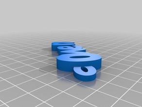 owen i portachiavi su misura 3d print model - Mito3D