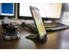 smartphone stand nfc cran téléphone mobile android de la conception le titulaire l'iphone tag notch une partie pour balise 3d print model - Mito3D