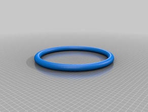 mi personalizados paramétrico o-ring del toro diy personalizado 3d print model - Mito3D