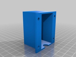 caja del interruptor La impresión en 3d 12v 21 mm Impresora alojamiento flyingbear hama ronda el 3d print model - Mito3D