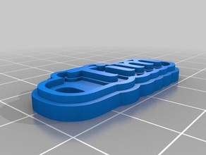 tim schl ssel Schlüsselanhänger kundengebundene 3d print model - Mito3D