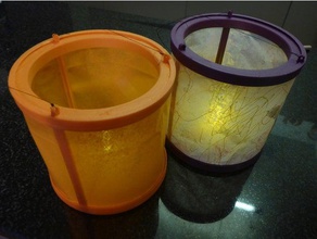little lantern led light lightweight tealight 3d print model - Mito3D