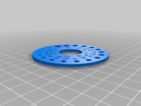 aguja de tejer trocha métrica herramientas 3d print model - Mito3D