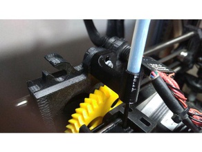 filament guide lulzbot taz 5 3d printer accessories taz5 3d print model - Mito3D