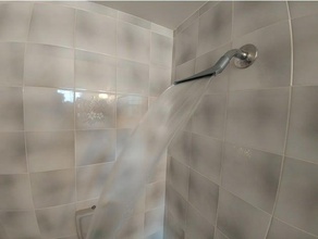 cascada cabezal de la ducha cuarto baño agua 3d print model - Mito3D