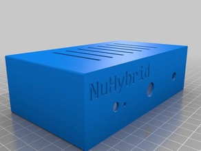 nuhybrid case audio 3d print model - Mito3D