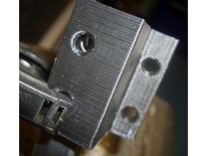 drawer rails bracket parts 3d print model - Mito3D
