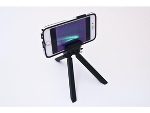 cep telefonu tripod kamera iphone mini 3d print model - Mito3D