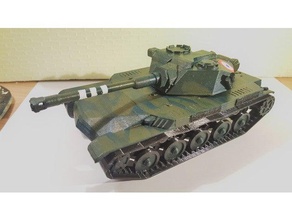 elc amx 1 32 model models detailed scale tank tanks world 3d print model - Mito3D