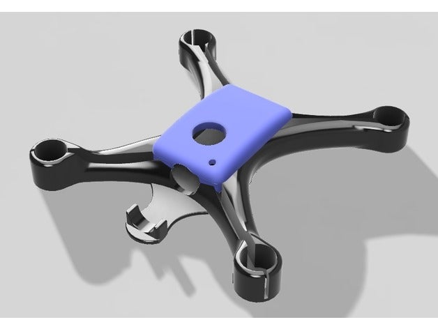 qx90shev2 r c araçlar drone eachine qx90 çerçeve microdrone microquad mikro insansız hava araçları quadcopter qx95 3D print model - Mito3D