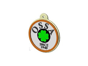 ossa logo porte-clés les signes et logos 3d print model - Mito3D