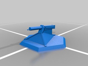gioco da tavolo pezzo - german machine gun ww1 giocattolo & accessori di tedesco pistola macchina 1 guerra mondiale la prima 3d print model - Mito3D