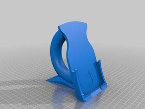 iphone x stand v57 mobile phone 3d print model - Mito3D