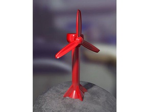 moinho de vento do ventilador diy rotor 3d print model - Mito3D