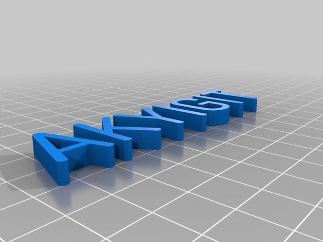 akyigit personnalisé 3D print model - Mito3D