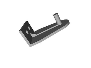 blinds clip household 3d print model - Mito3D