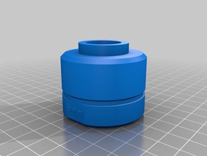 nerf barrel adapter Spielzeug & game Zubehör - Fass nerfbarrel 3d print model - Mito3D
