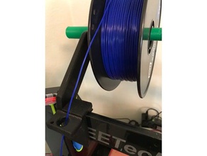 filamento de spool montagem superior geeetech prusa i3 pro c extrusora dupla Impressora 3d peças 3d print model - Mito3D