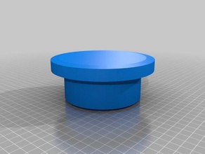 pvc da 4 pollici con coperchio 2 parti di ricambio su misura 3d print model - Mito3D