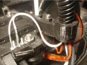 tevo tarantula wire management arm x carriage 3d printer parts cord wrap part upgrade holder 3d print model - Mito3D
