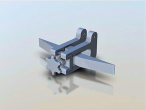 anet a8 y-Achsen-Spanner funktioniert Zahnscheibe 3d Drucker Zubehör a8-upgrade y-Achse y Spanner y-Spannung die Riemenspanner mod 3d print model - Mito3D