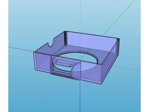 la tapa del ventilador Impresora 3d accesorios conducto tevo delta pequeño monstruo lm 3d print model - Mito3D