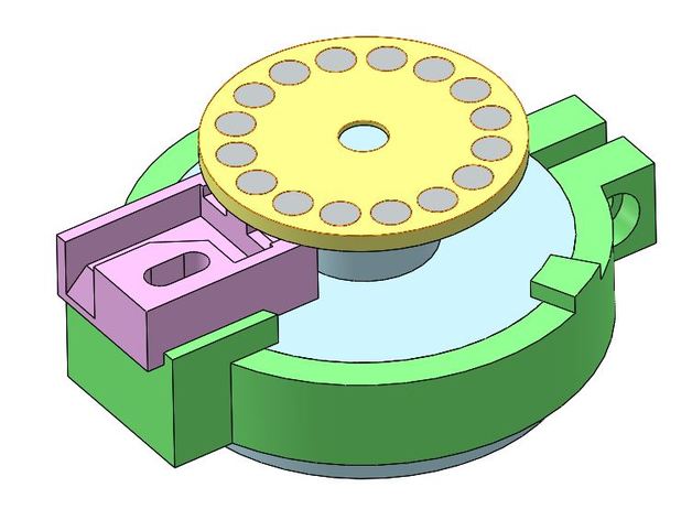 magnetic tachometer 755 775 motors machine tools 3D print model - Mito3D