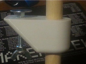 wooden dowel clamp hand tools glue tool woodworking 3d print model - Mito3D
