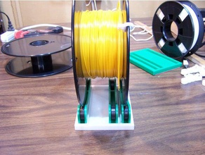 ultimate spool holder base 3d printer accessories printing filament 3d print model - Mito3D