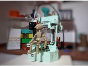 poli di marionette giochi e giocattoli dito burattino handpuppet testa marionetta 3d print model - Mito3D
