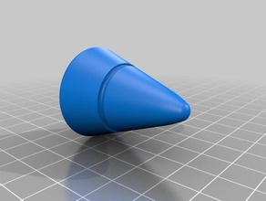 Flasche poly cap Haushalt 3d print model - Mito3D