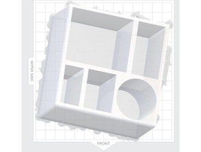 bagno appliance titolare utensili & caselle 3d print model - Mito3D